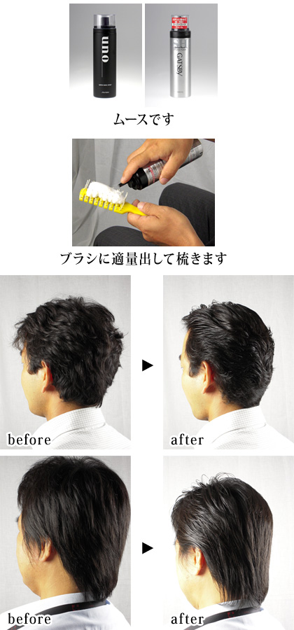 男性のビフォーアフター